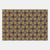 Royal Collection Gold Dazzing Design Geschenkpapier Set (Vorderseite)