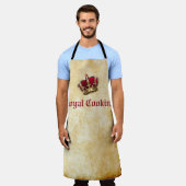 Royal Cooking All-Over Print Schürze. Schürze (Getragen)
