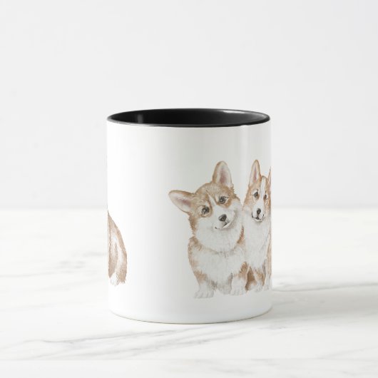 Royal Corgi Coffee Tasse (Zentrum)