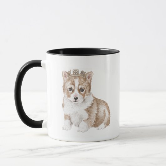 Royal Corgi Coffee Tasse (Links)