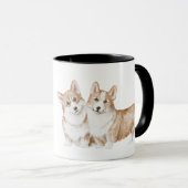 Royal Corgi Coffee Tasse (VorderseiteRechts)