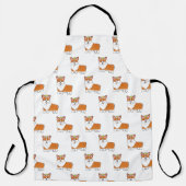 Royal Corgi Hund personalisiert Schürze (Vorderseite)