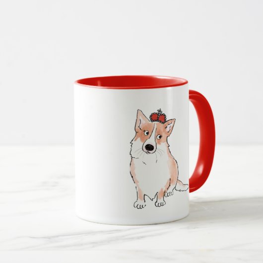 Royal Corgi Tasse (VorderseiteRechts)