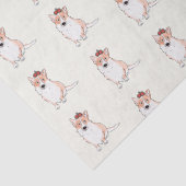 Royal Corgi Tissue Paper Seidenpapier (Detail)