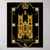Royal Coronation Westminster Abbey Poster (Vorne)