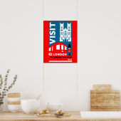 Royal Coronation Year 2023 London Poster (Küche)