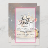 Royal Cow Dreaming on Cheese Throne Einladung (Vorne/Hinten)