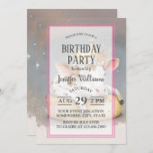 Royal Cow Dreaming on Cheese Throne Einladung (Vorne/Hinten)