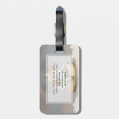 Royal Cow Dreaming on Cheese Throne                Gepäckanhänger (Rückseite vertikal)