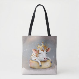 Royal Cow Dreaming on Cheese Throne                Tasche