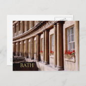 Royal Crescent, Bath Travel Postcard Postkarte (Vorne/Hinten)