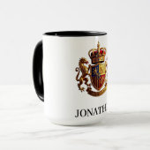 Royal Crest Gold – Majestätisches Prestige mit Ide Tasse (Vorderseite Links)