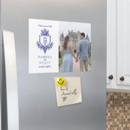 Royal Crest w/ Crown Medieval Magnetic Card Magnetkarte