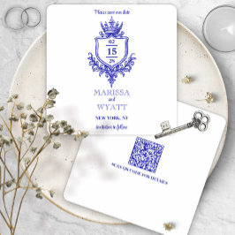 Royal Crest w/ Crown Medieval or Fantasy Save The Date