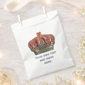 Royal Cross Crown - Gold Blue Red Geschenktütchen (Ausgeschnitten)