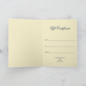 Royal Cross Crown - Gold Blue Red Karte (Innenseite)