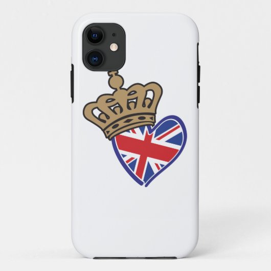 Royal Crowm UK Herzog Flag Case-Mate iPhone Hülle (Rückseite)