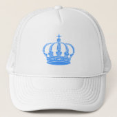 Royal Crown 02 - Baby Blue Truckerkappe (Vorderseite)