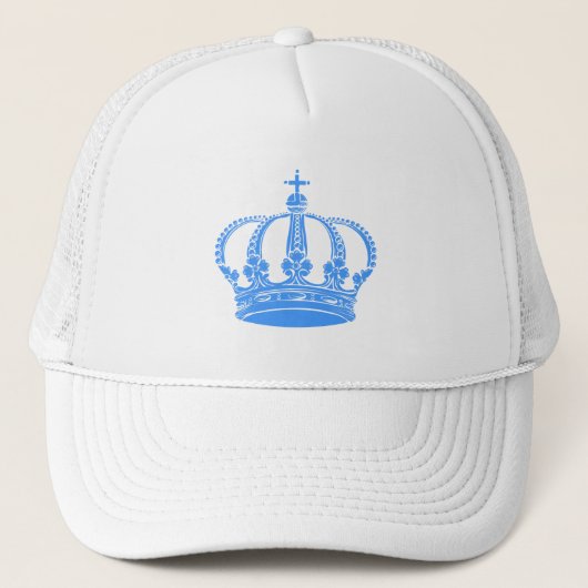 Royal Crown 02 - Baby Blue Truckerkappe (Vorderseite)