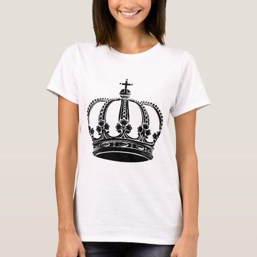 Royal Crown 02 - Black T-Shirt (Vorderseite)