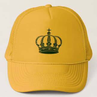 Royal Crown 02 - Dark Green Truckerkappe
