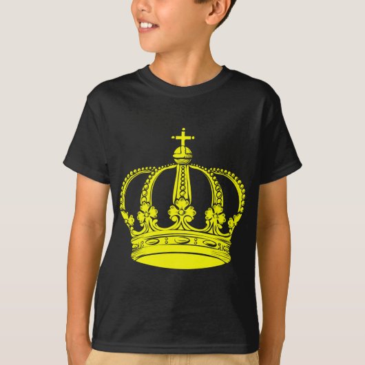 Royal Crown 02 - Gelb T-Shirt (Vorderseite)