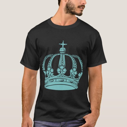 Royal Crown 02 - Light Blue Green T-Shirt (Vorderseite)