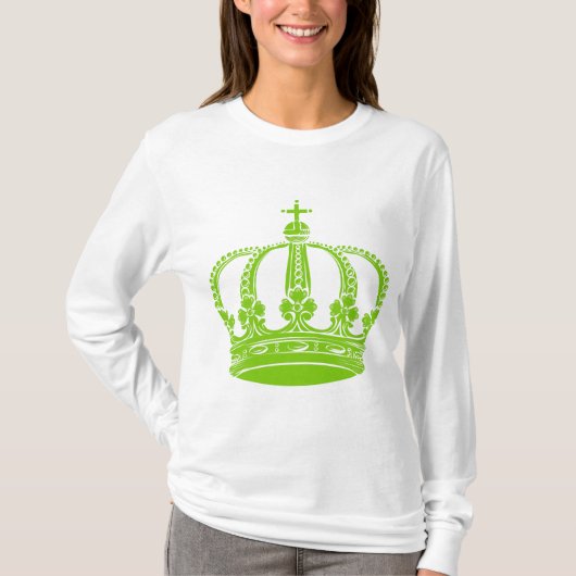 Royal Crown 02 - Martian Green T-Shirt (Vorderseite)