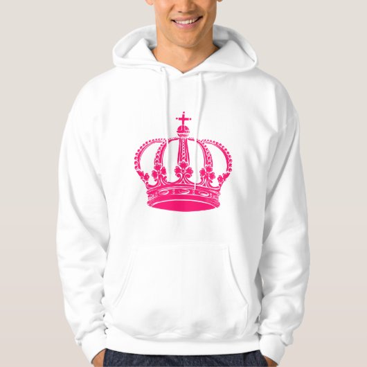 Royal Crown 02 - Neon Red Hoodie (Vorderseite)