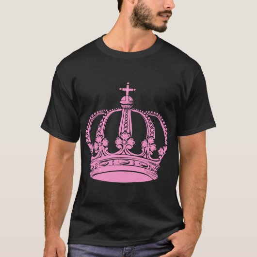 Royal Crown 02 - Pink T-Shirt (Vorderseite)