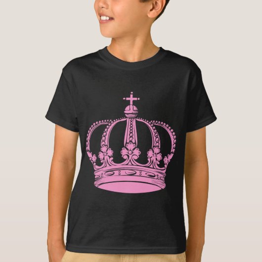Royal Crown 02 - Pink T-Shirt (Vorderseite)