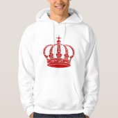 Royal Crown 02 - Ruby Red Hoodie (Vorderseite)