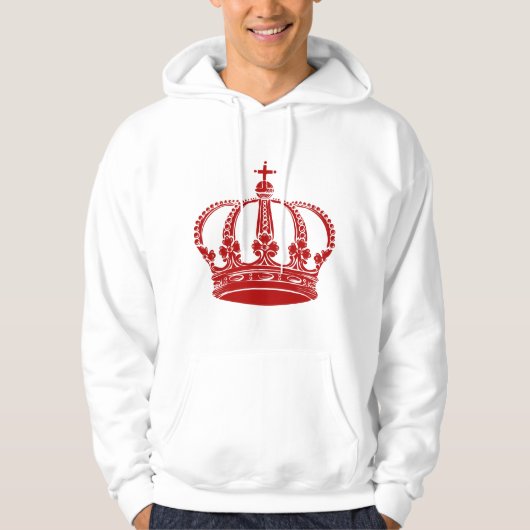 Royal Crown 02 - Ruby Red Hoodie (Vorderseite)