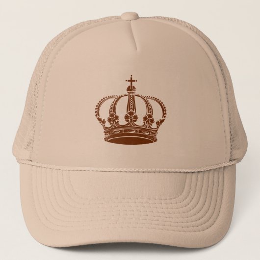 Royal Crown 02 - Walnut Truckerkappe (Vorderseite)