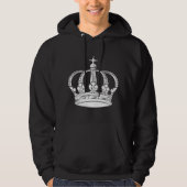 Royal Crown 02 - White Hoodie (Vorderseite)