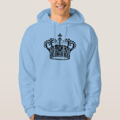 Royal Crown - Black Hoodie (Vorderseite)