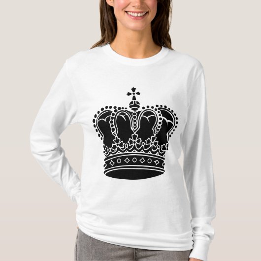 Royal Crown - Black T-Shirt (Vorderseite)