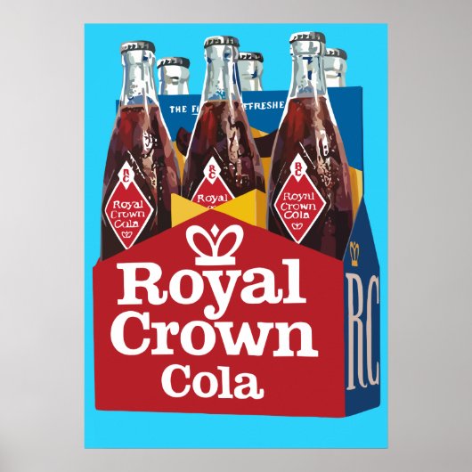 ROYAL CROWN COLA POSTER (Vorne)