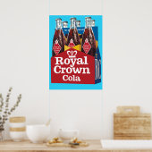 ROYAL CROWN COLA POSTER (Küche)