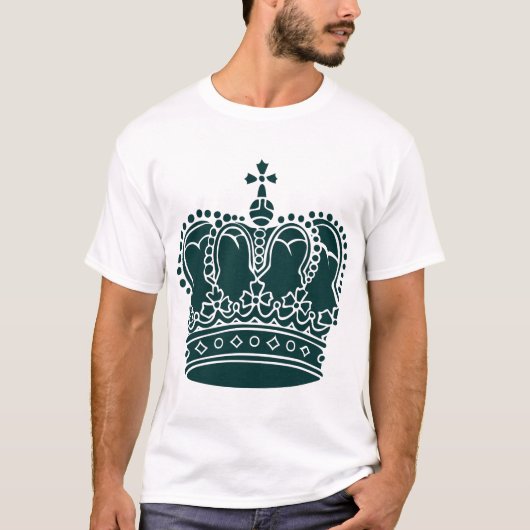 Royal Crown - Dark Green T-Shirt (Vorderseite)
