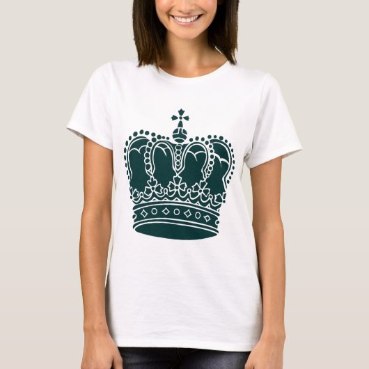 Royal Crown - Dark Green T-Shirt (Vorderseite)