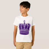 Royal Crown - Deep Lila T-Shirt (Vorne ganz)