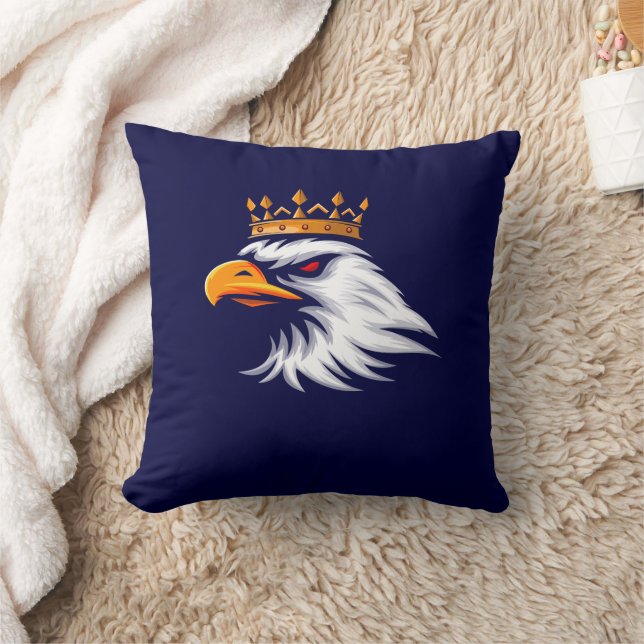 Royal Crown Eagle Decorative Pillow Kissen (Decke)
