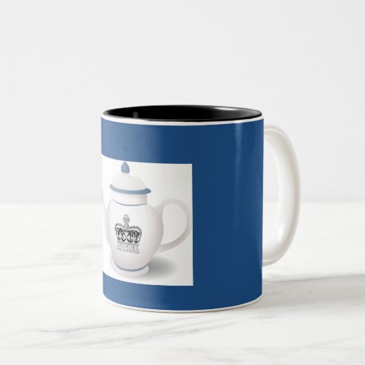 Royal Crown English Teapot Tasse (VorderseiteRechts)