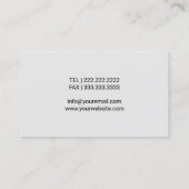 Royal Crown Eyewear Eye Glasses Optometriker Visitenkarte (Rückseite)