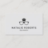 Royal Crown Eyewear Eye Glasses Optometriker Visitenkarte (Vorderseite)
