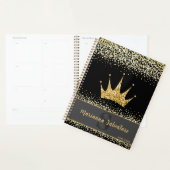 Royal Crown Gold Glitzer Design Planer (Anzeige)