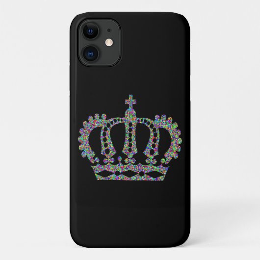 Royal Crown in Mustern Case-Mate iPhone Hülle (Rückseite)
