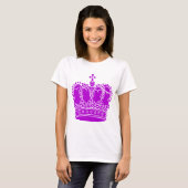 Royal Crown - Lila T-Shirt (Vorne ganz)