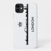Royal Crown London Skyline Case-Mate iPhone Hülle (Rückseite)